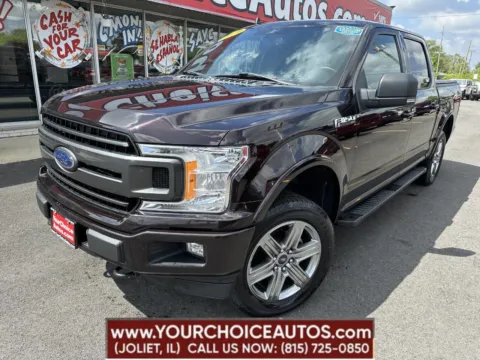 Red 2019 Ford F-150 XLT 4x4 4dr SuperCrew 5.5 ft. SB for sale in Joliet, IL