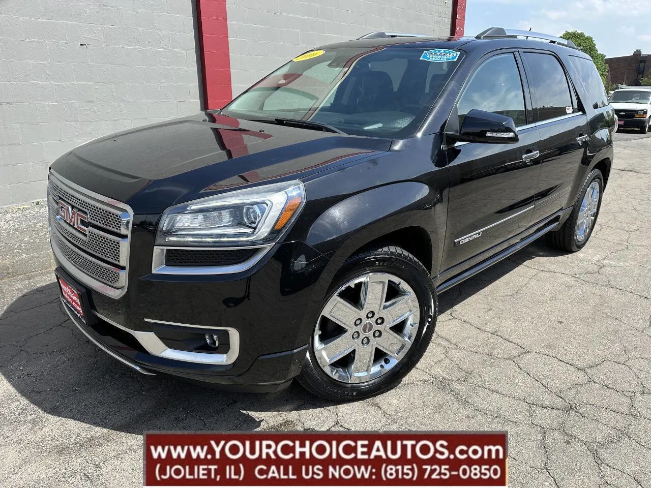 Black 2016 GMC Acadia Denali for sale in Joliet, IL