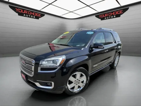 Black 2016 GMC Acadia Denali for sale in Joliet, IL