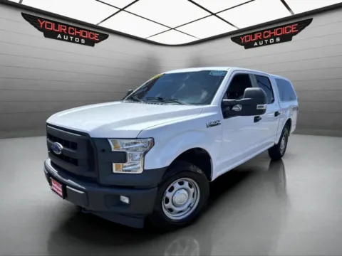 White 2017 Ford F-150 XL 4x4 4dr SuperCrew 5.5 ft. SB for sale in Joliet, IL