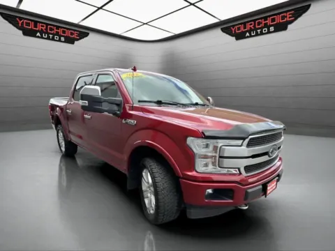 Photos of 2018 Ford F-150 Platinum 4x4 4dr SuperCrew 5.5 ft. SB for sale in Joliet, IL at Your Choice Autos - Joliet