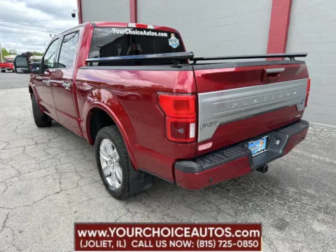 Another view of 2018 Ford F-150 Platinum 4x4 4dr SuperCrew 5.5 ft. SB for sale in Joliet, IL at Your Choice Autos - Joliet