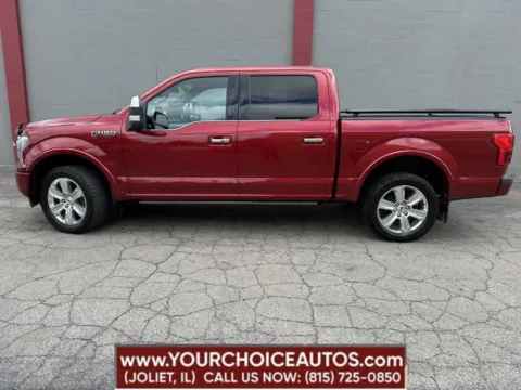 Photos of 2018 Ford F-150 Platinum 4x4 4dr SuperCrew 5.5 ft. SB for sale in Joliet, IL at Your Choice Autos - Joliet