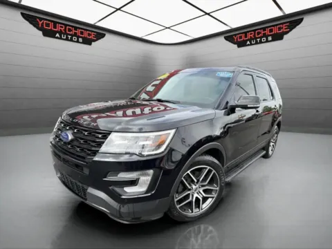 Black 2017 Ford Explorer Sport for sale in Joliet, IL
