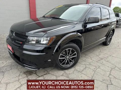Black 2018 Dodge Journey SE for sale in Joliet, IL