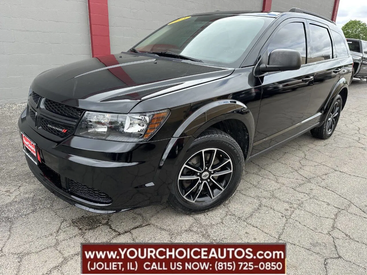 Black 2018 Dodge Journey SE for sale in Joliet, IL