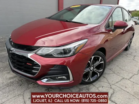 Red 2019 Chevrolet Cruze LT for sale in Joliet, IL