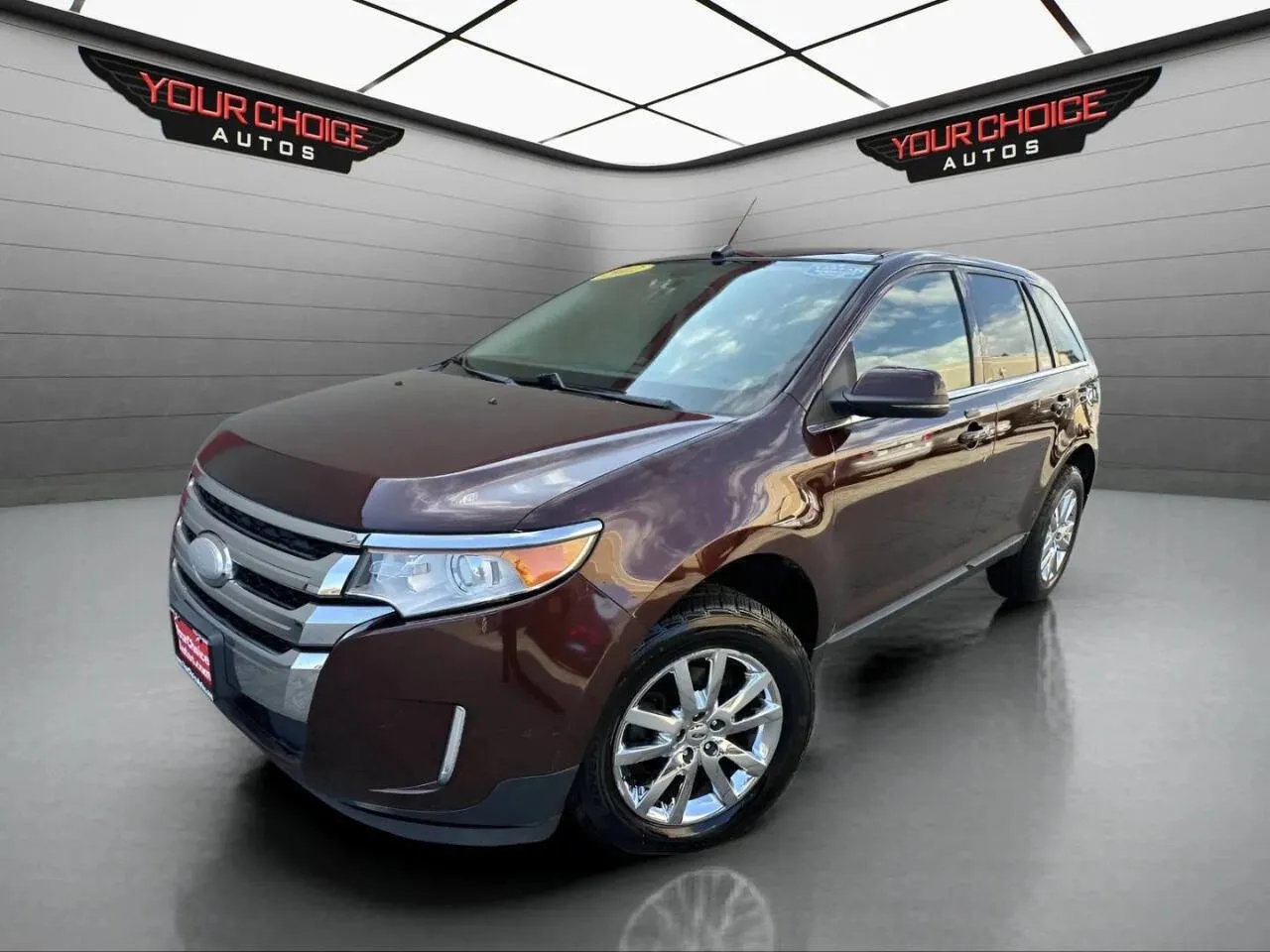 Red 2012 Ford Edge Limited for sale in Joliet, IL