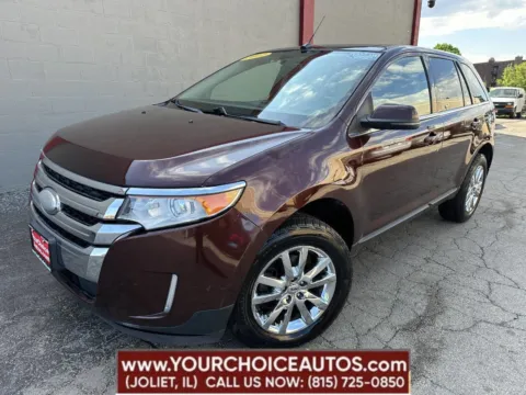 Red 2012 Ford Edge Limited for sale in Joliet, IL