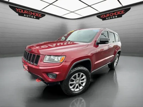 Red 2015 Jeep Grand Cherokee Limited for sale in Joliet, IL