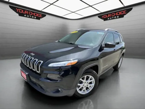 Black 2018 Jeep Cherokee Latitude for sale in Joliet, IL