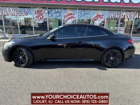 Photos of 2009 INFINITI G37 Convertible for sale in Joliet, IL at Your Choice Autos - Joliet