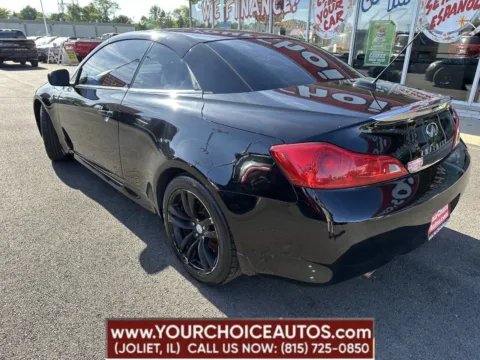 Another view of 2009 INFINITI G37 Convertible for sale in Joliet, IL at Your Choice Autos - Joliet