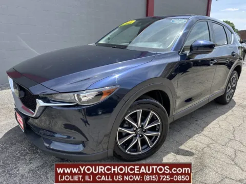 Blue 2018 Mazda CX-5 Touring for sale in Joliet, IL