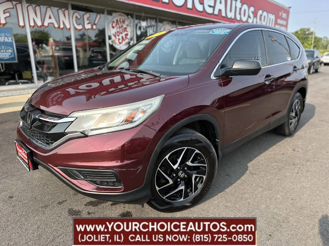 Red 2016 Honda CR-V SE for sale in Joliet, IL