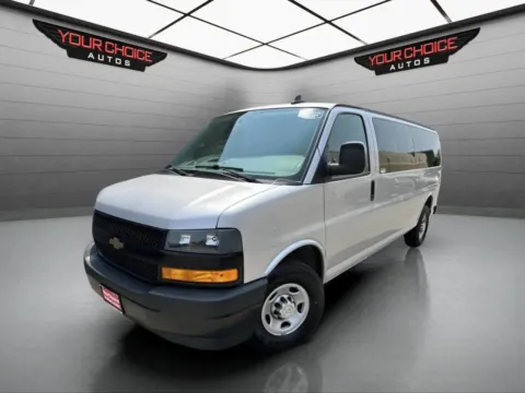Silver 2020 Chevrolet Express Passenger LS for sale in Joliet, IL