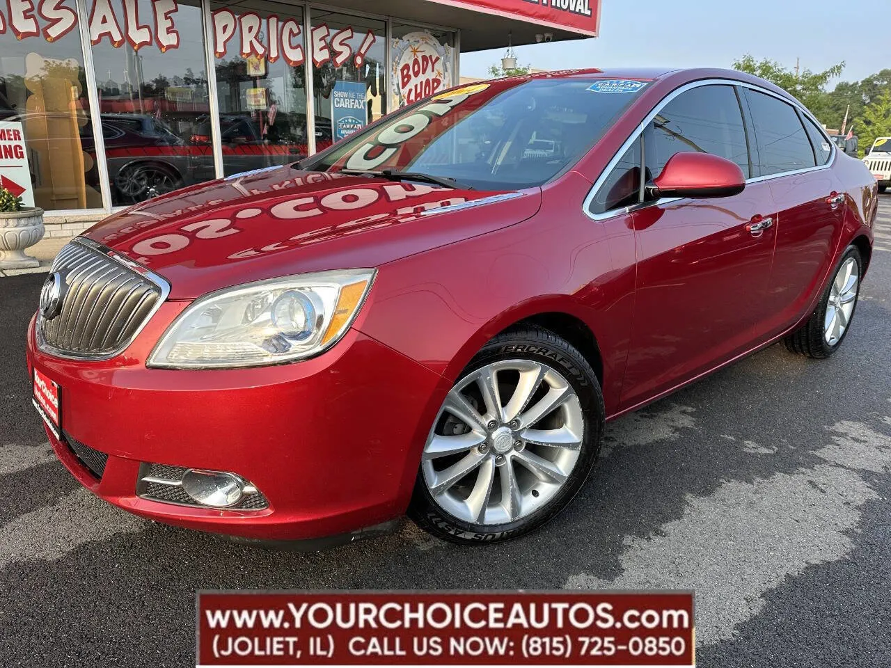Red 2014 Buick Verano Convenience Group for sale in Joliet, IL