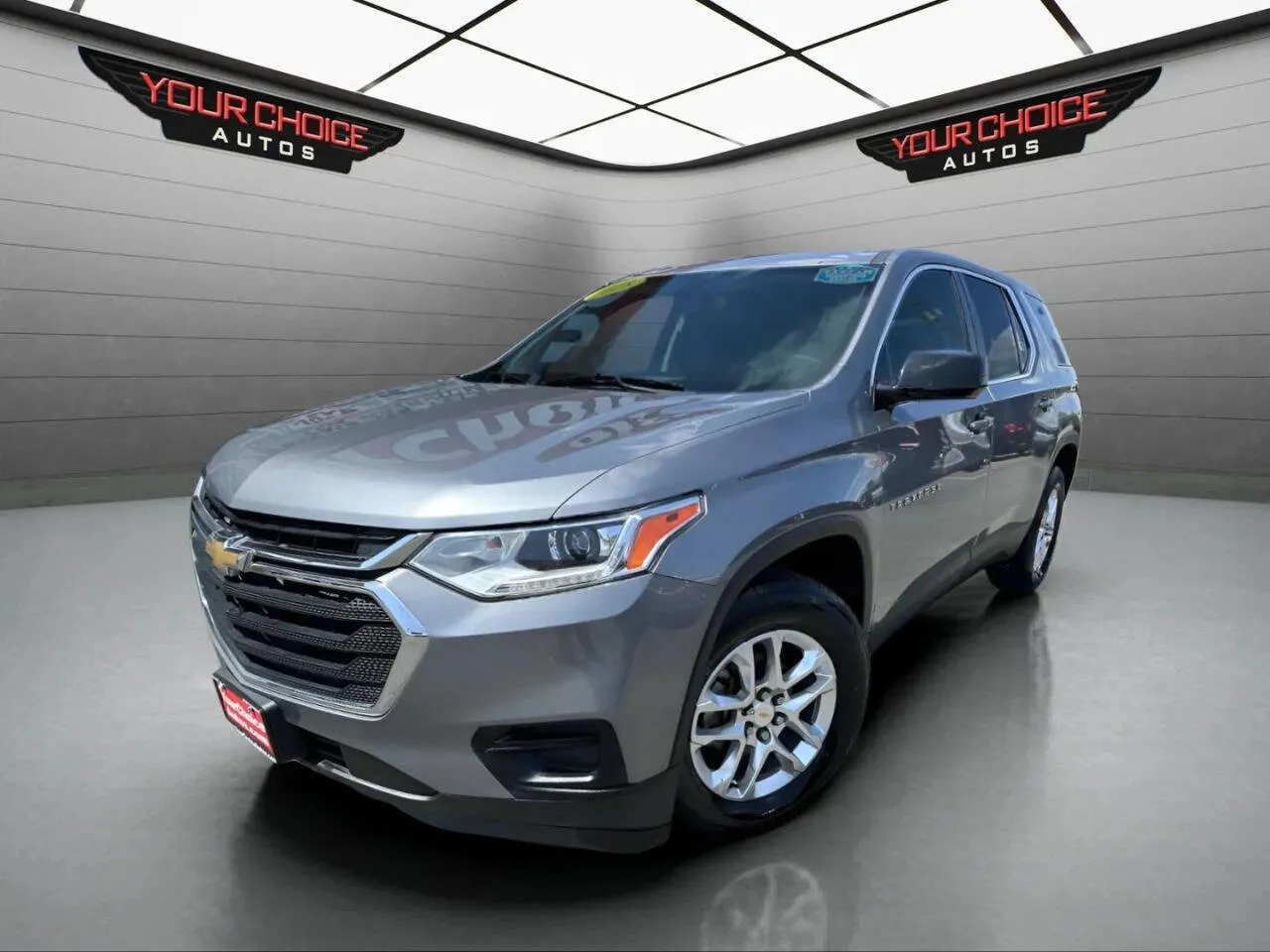 Gray 2018 Chevrolet Traverse LS for sale in Joliet, IL