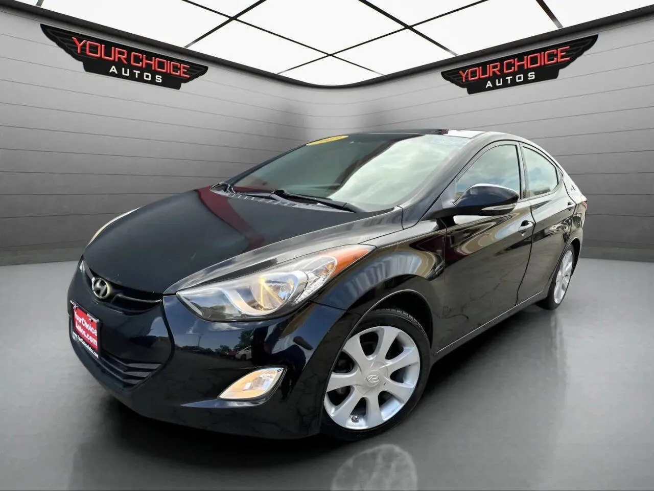 Black 2013 Hyundai Elantra Limited for sale in Joliet, IL