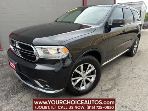 Black 2016 Dodge Durango Limited for sale in Joliet, IL