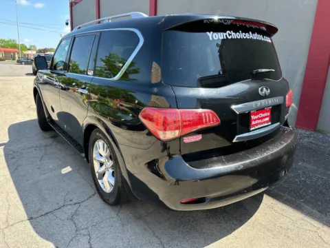 Another view of 2011 INFINITI QX56 8-passenger for sale in Joliet, IL at Your Choice Autos - Joliet