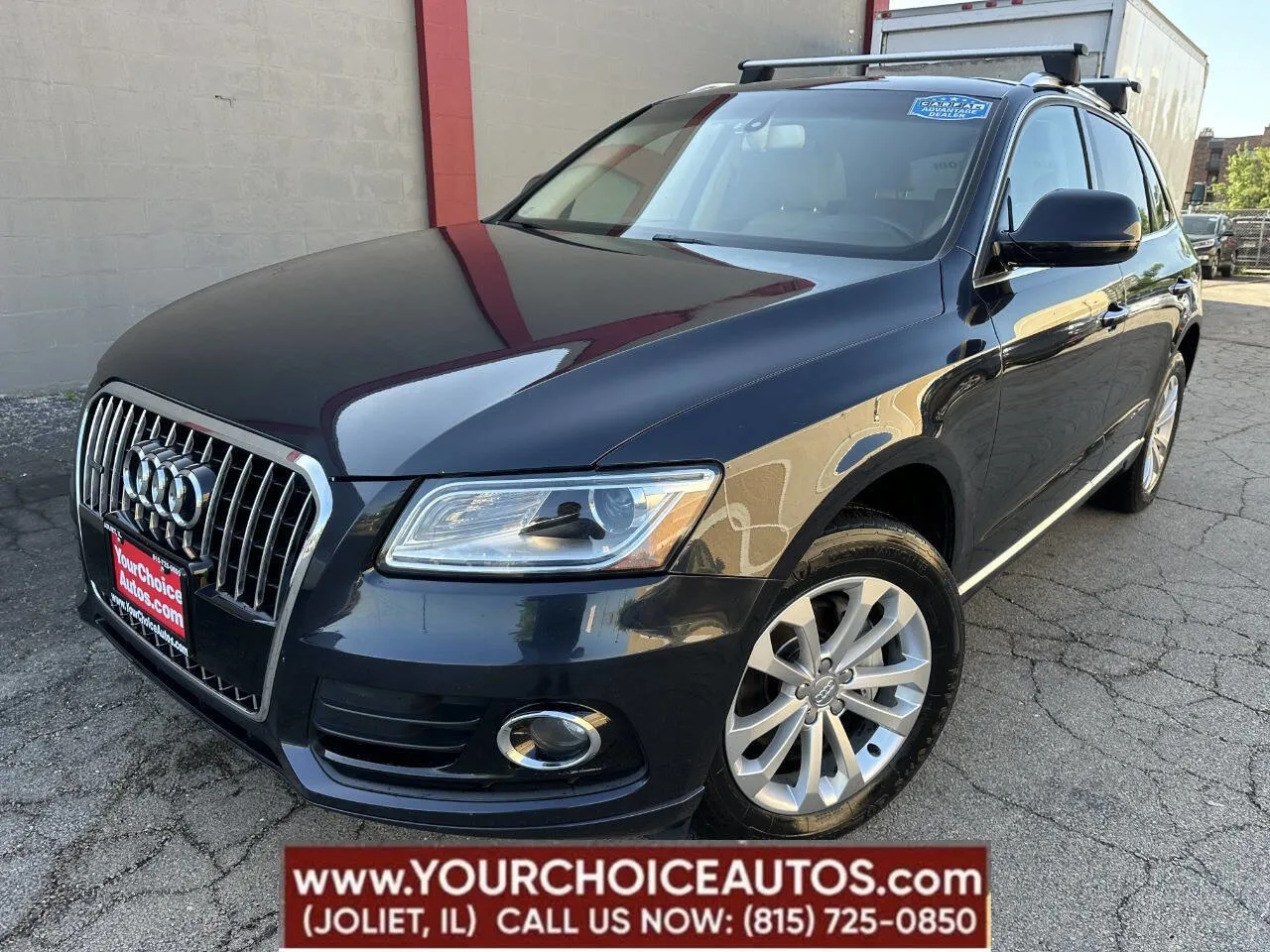 Black 2016 Audi Q5 Premium for sale in Joliet, IL