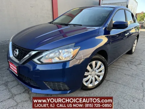Blue 2017 Nissan Sentra S for sale in Joliet, IL