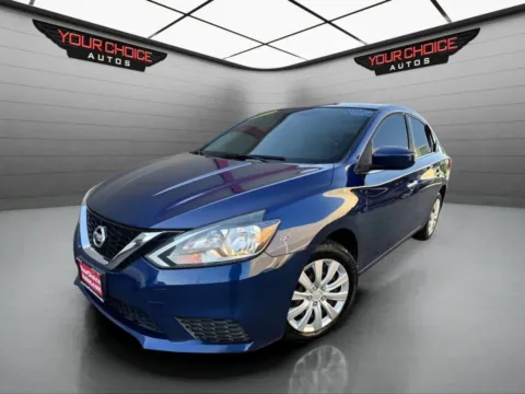 Blue 2017 Nissan Sentra S for sale in Joliet, IL