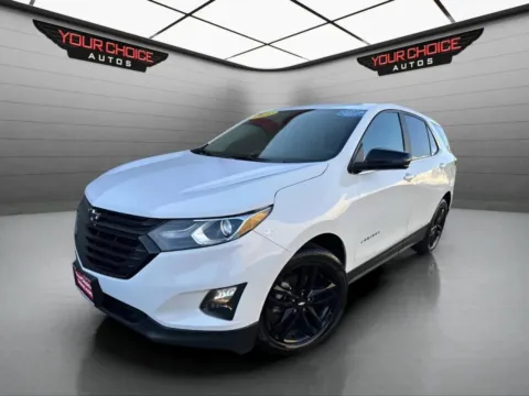 White 2021 Chevrolet Equinox LT for sale in Joliet, IL
