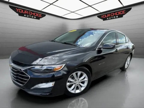 Black 2019 Chevrolet Malibu LT for sale in Joliet, IL