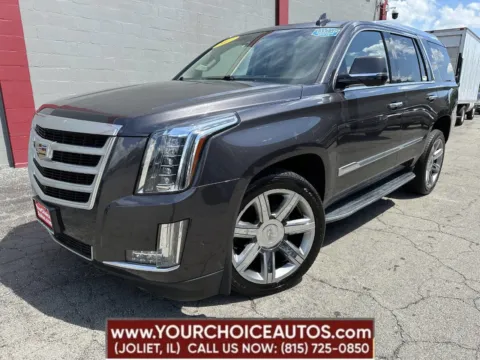 Gray 2017 Cadillac Escalade Luxury for sale in Joliet, IL