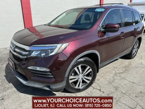 Red 2016 Honda Pilot EX-L for sale in Joliet, IL