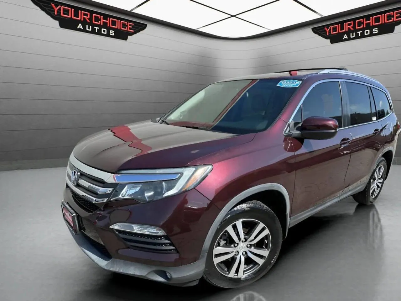 Red 2016 Honda Pilot EX-L for sale in Joliet, IL