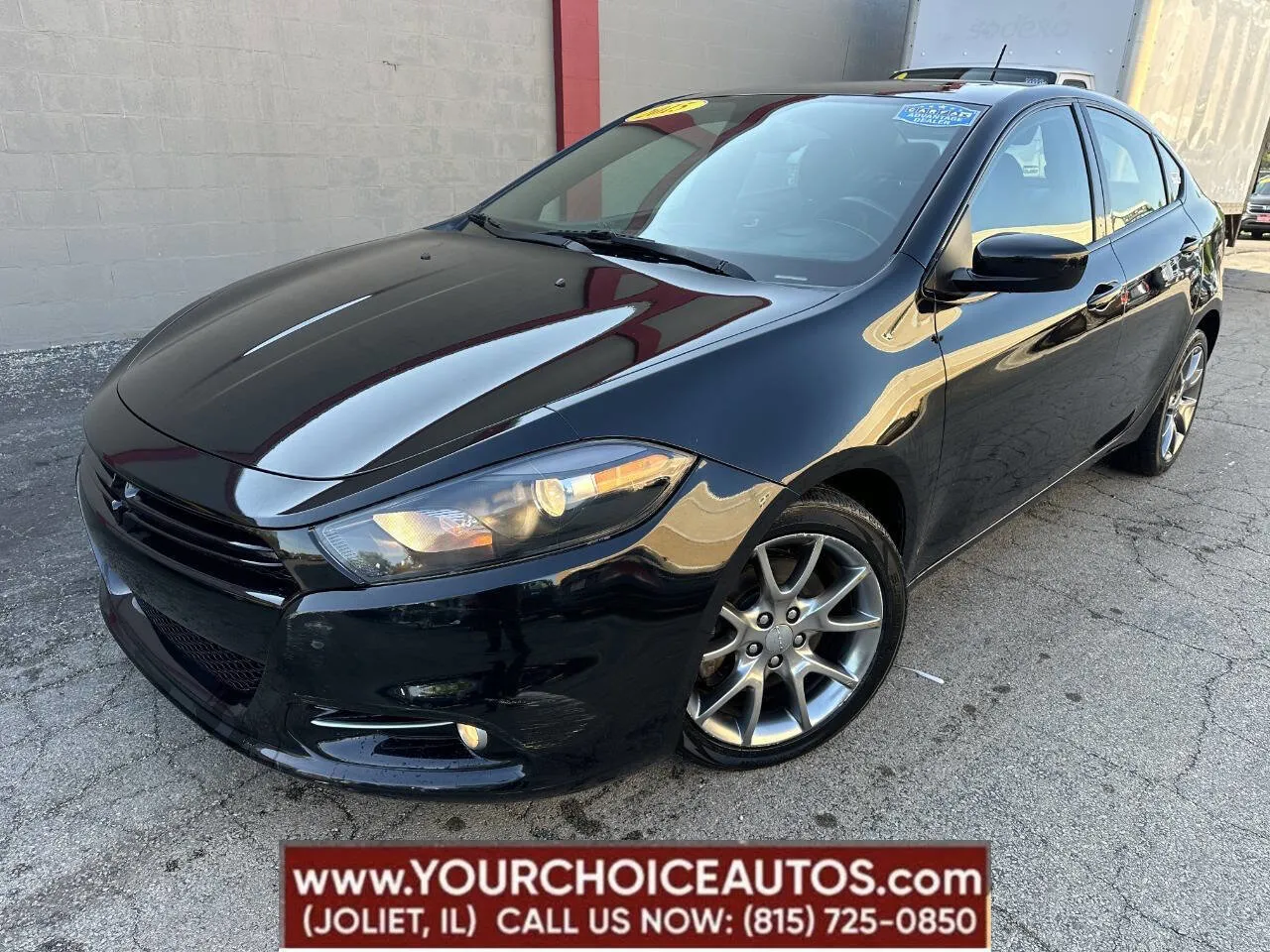 Black 2015 Dodge Dart SXT for sale in Joliet, IL