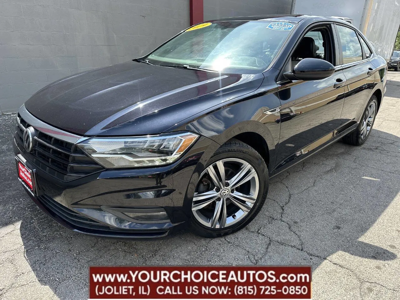 Black 2019 Volkswagen Jetta R Line 4dr Sedan ULEV for sale in Joliet, IL