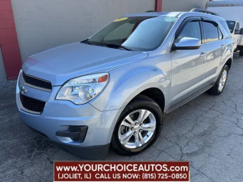 Silver 2015 Chevrolet Equinox LT for sale in Joliet, IL