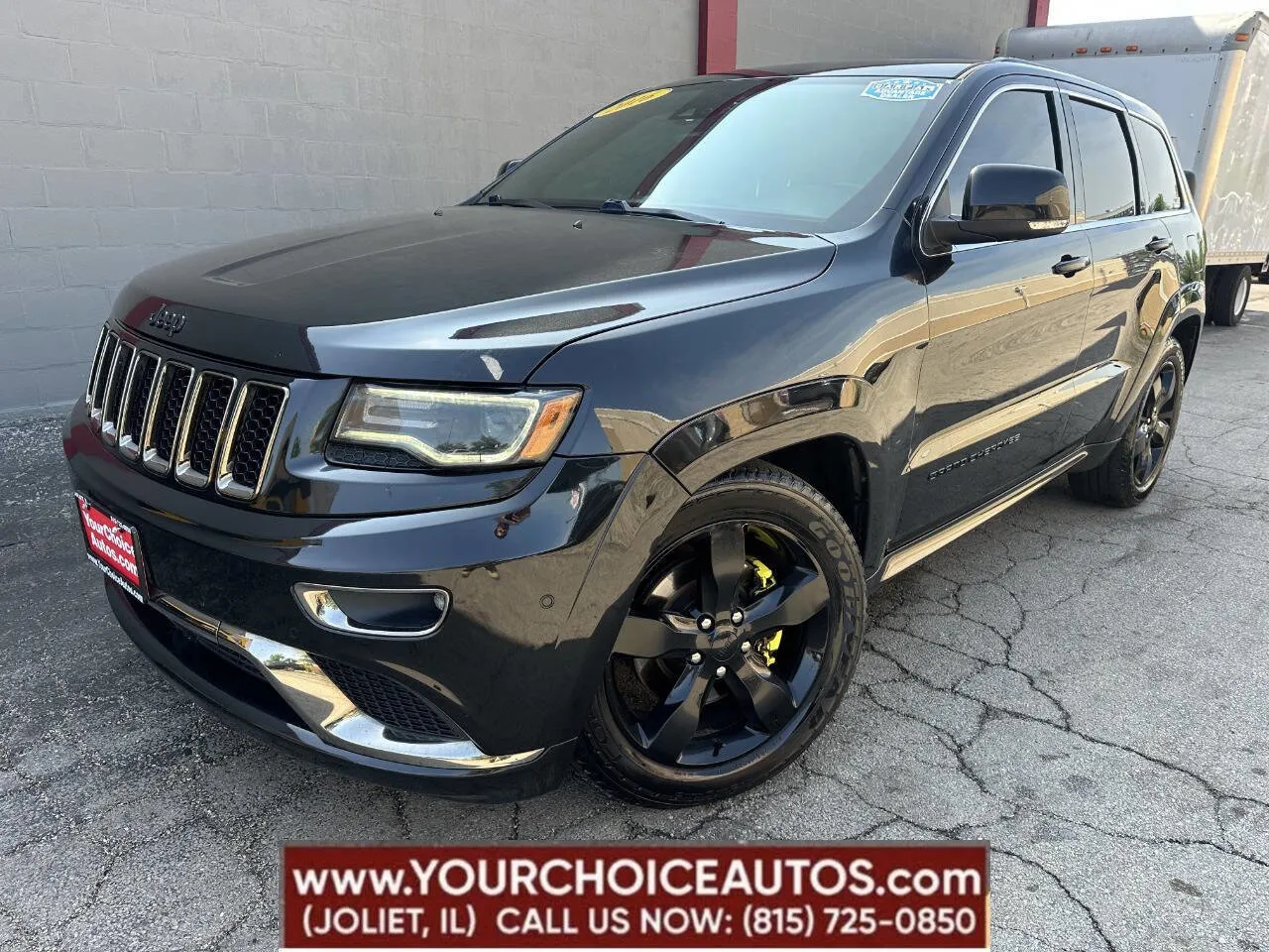 Black 2016 Jeep Grand Cherokee High Altitude for sale in Joliet, IL