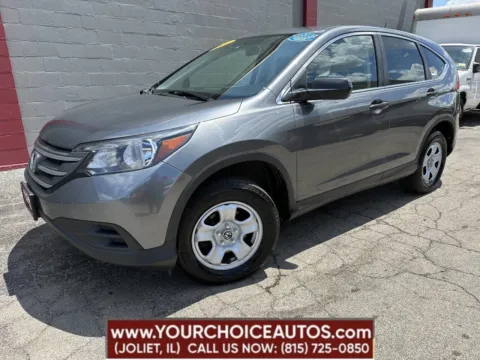 Gray 2014 Honda CR-V LX for sale in Joliet, IL