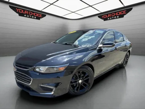 Black 2016 Chevrolet Malibu LT for sale in Joliet, IL