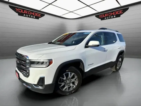 White 2021 GMC Acadia SLE for sale in Joliet, IL