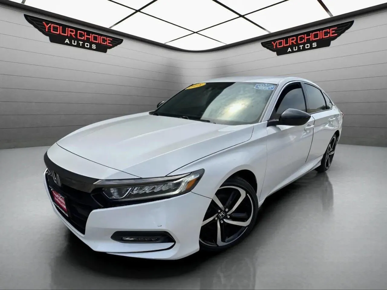 White 2018 Honda Accord Sedan Sport 1.5T for sale in Joliet, IL