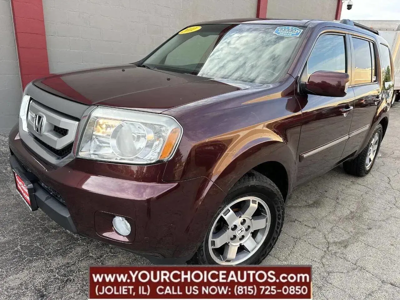 Red 2011 Honda Pilot Touring for sale in Joliet, IL