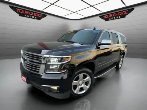 Black 2020 Chevrolet Suburban Premier for sale in Joliet, IL
