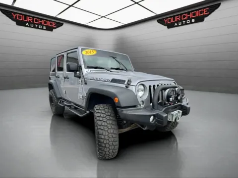 Another view of 2015 Jeep Wrangler Unlimited Rubicon for sale in Joliet, IL at Your Choice Autos - Joliet