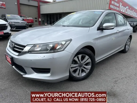 Gray 2014 Honda Accord Sedan LX for sale in Joliet, IL