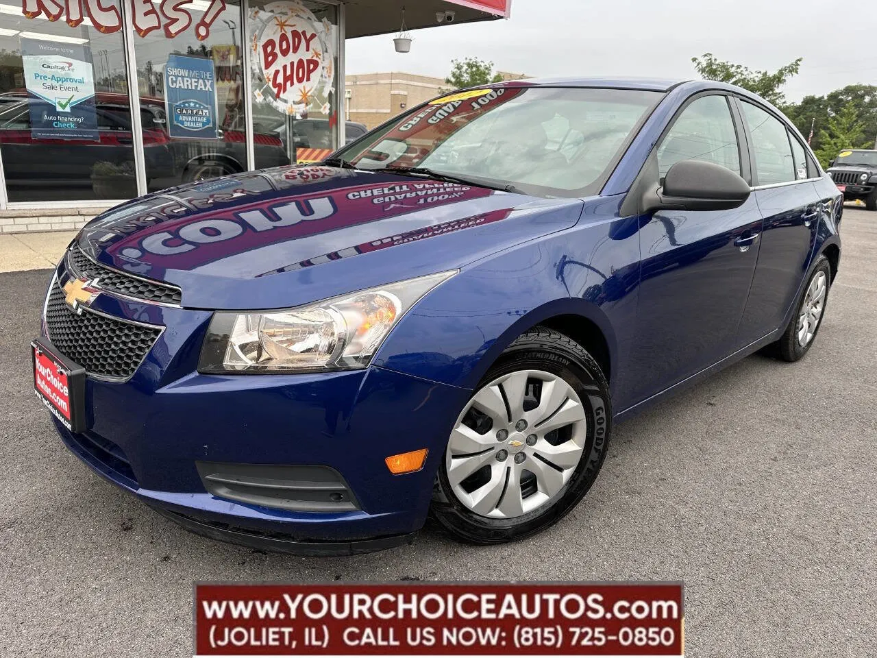 Blue 2012 Chevrolet Cruze LS for sale in Joliet, IL