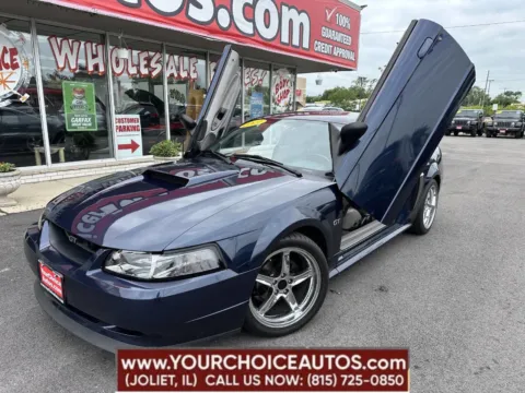 Blue 2001 Ford Mustang GT Deluxe 2dr Fastback for sale in Joliet, IL