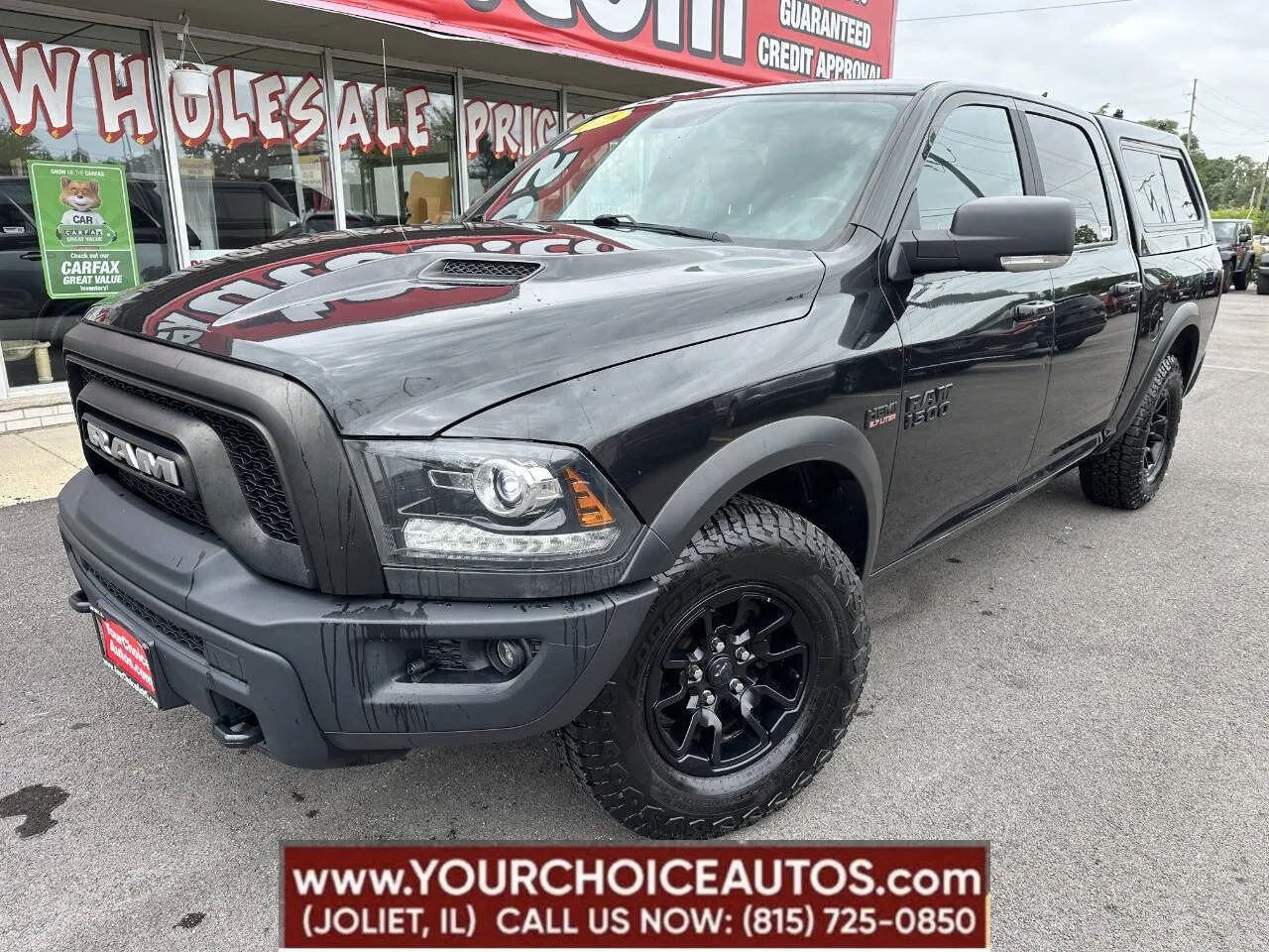 Black 2018 Ram 1500 Rebel for sale in Joliet, IL