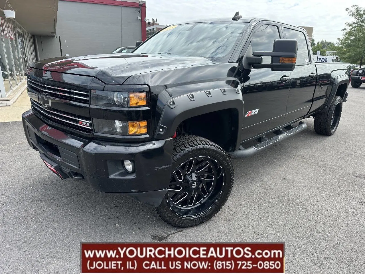 Black 2018 Chevrolet Silverado 2500HD LT for sale in Joliet, IL