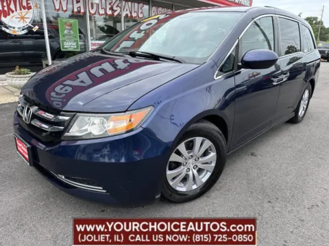 Blue 2016 Honda Odyssey SE for sale in Joliet, IL
